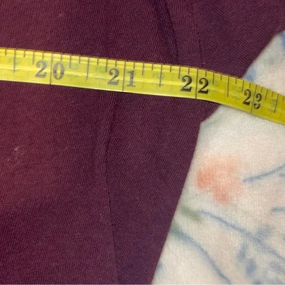 PINK Victoria's Secret Burgundy Top - Picture 7 of 7